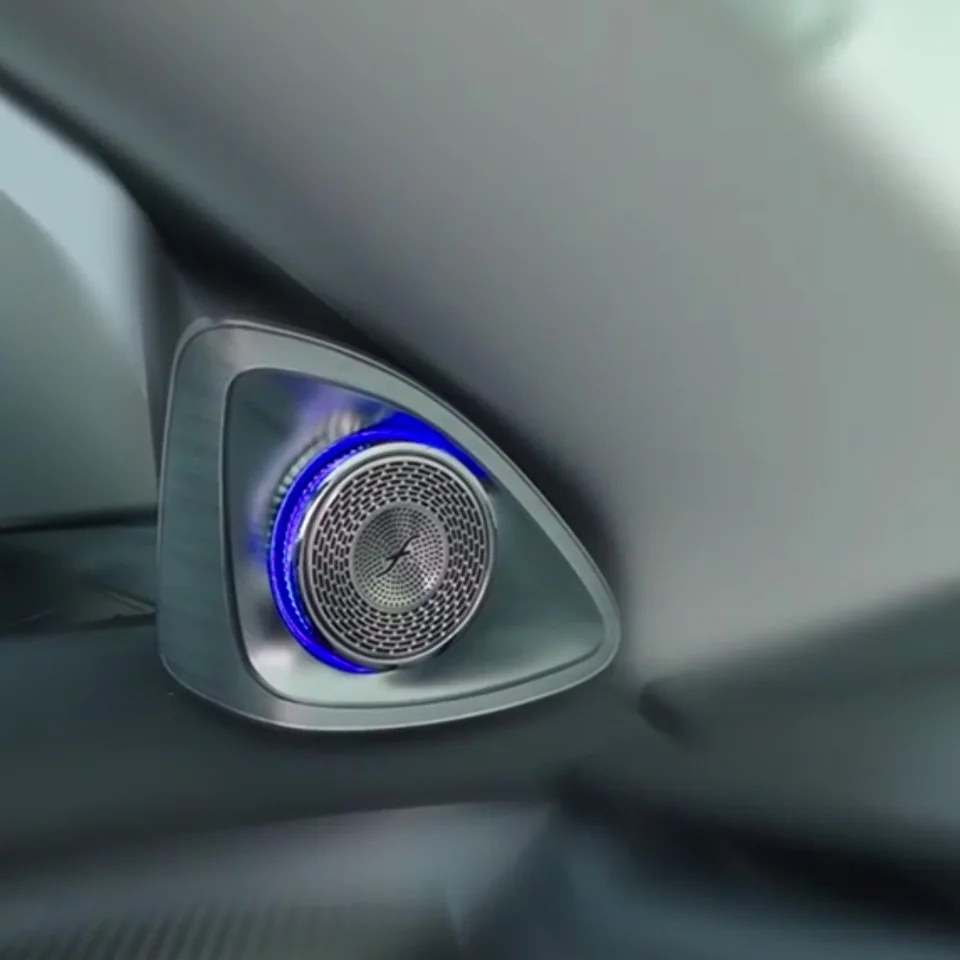 LED回転スピーカー,テスラモデル3,4d,音楽アンビエントライト,アラーム