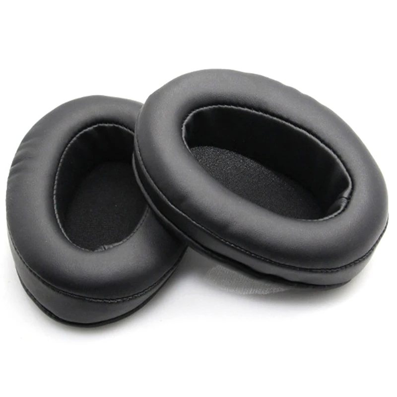 1 Pair Replacement Angled Foam Ear Pads Cushions For HM5 For ATH M50X