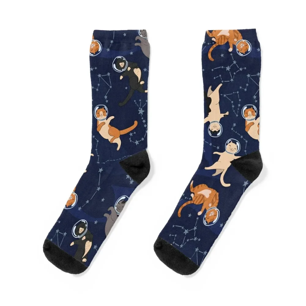 Space Meows Socks Toe sports professional running Socks Men Women's