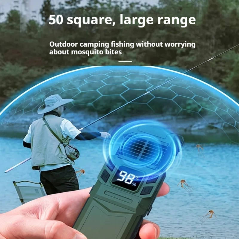 Multi-Function Mosquito Repellent Flashlight Power Bank Outdoor Portable Equipment-Camping Travel Fishing Equipment