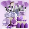 33pcs purple
