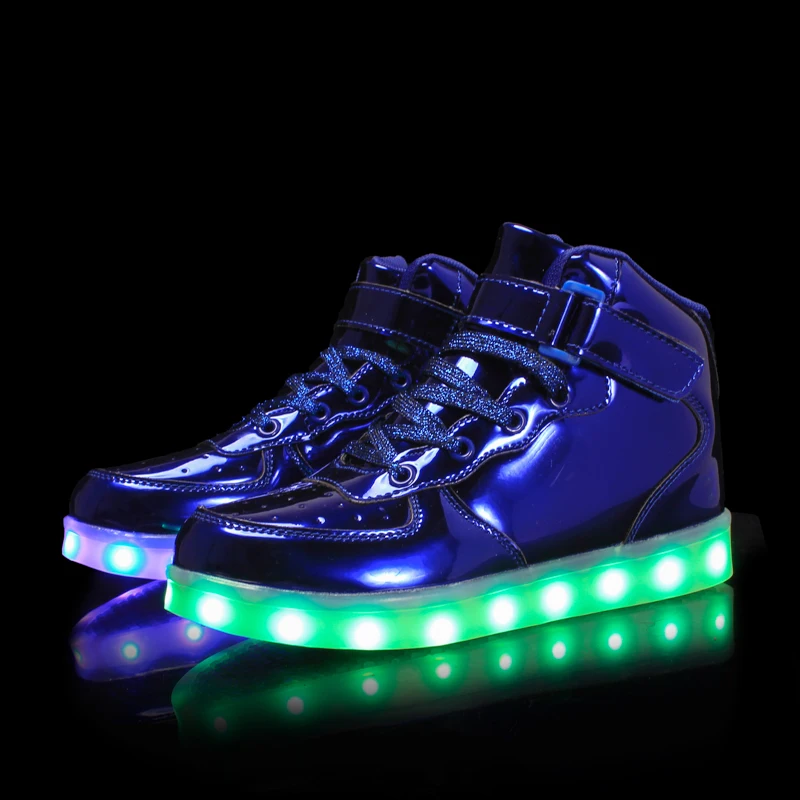 Children Glowing Sneakers Kid Luminous Sneakers for Boys Girls Led Women Colorful Sole Lighted Shoes Men Usb Charging Size 46 men sneakers,women sneakers