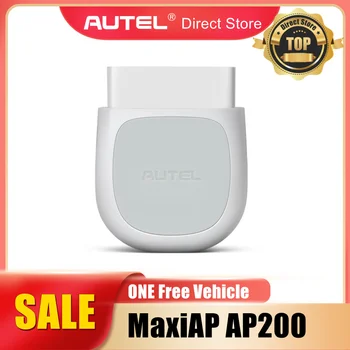Autel MaxiAP AP200 Global Version Full Systems Diagnostic Tool Check Engine Light Code Reader for Family DIYers Obd2 Scanner 1