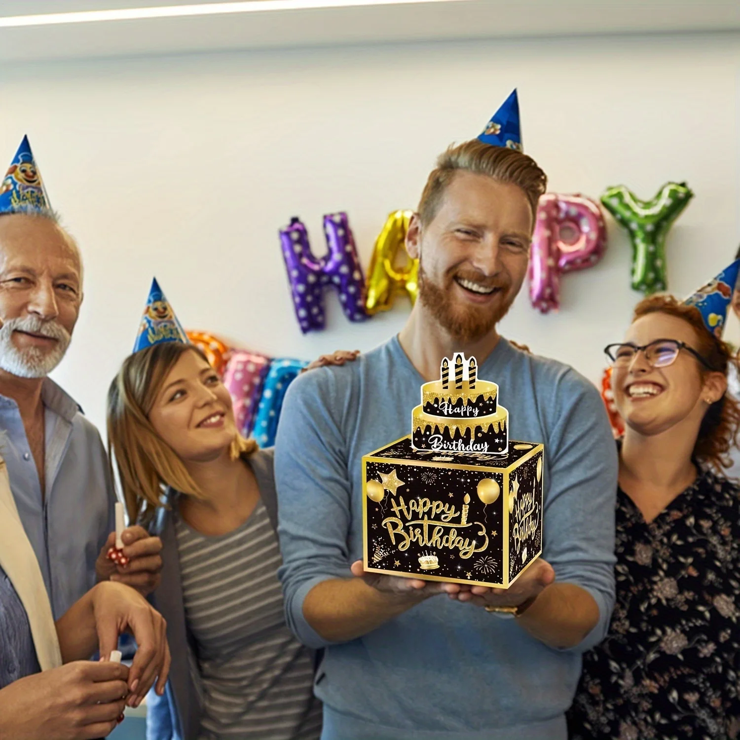 돈 생일 카드 생일 현금 봉투 접이식 현금 홀더 인사말 봉투 창의적인 돈 상자 접이식 현금 선물 봉투