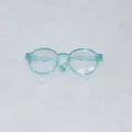 Transparent blue
