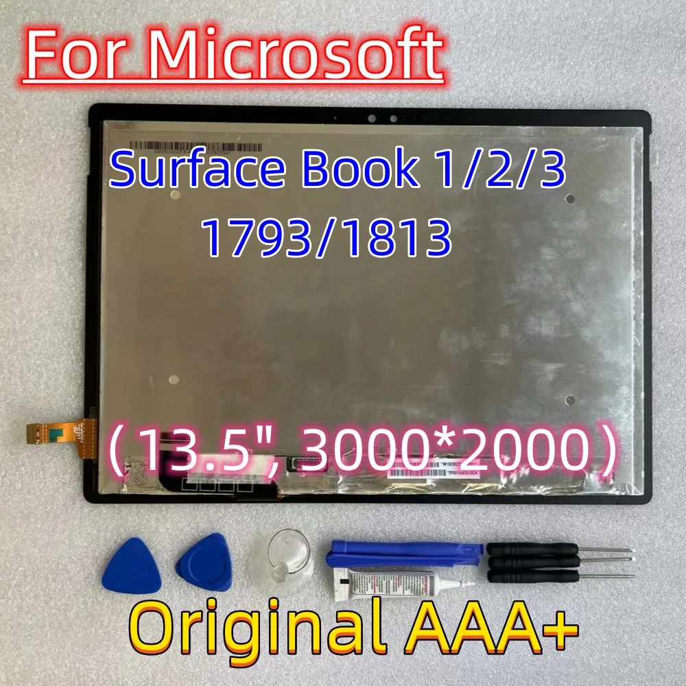 Aaa + Lcd Originale Per Microsoft Surface Book 1 2 Display Lcd Touch Screen Digitizer Per Surface Book 2 1832 1703 1704 1705 Lcd