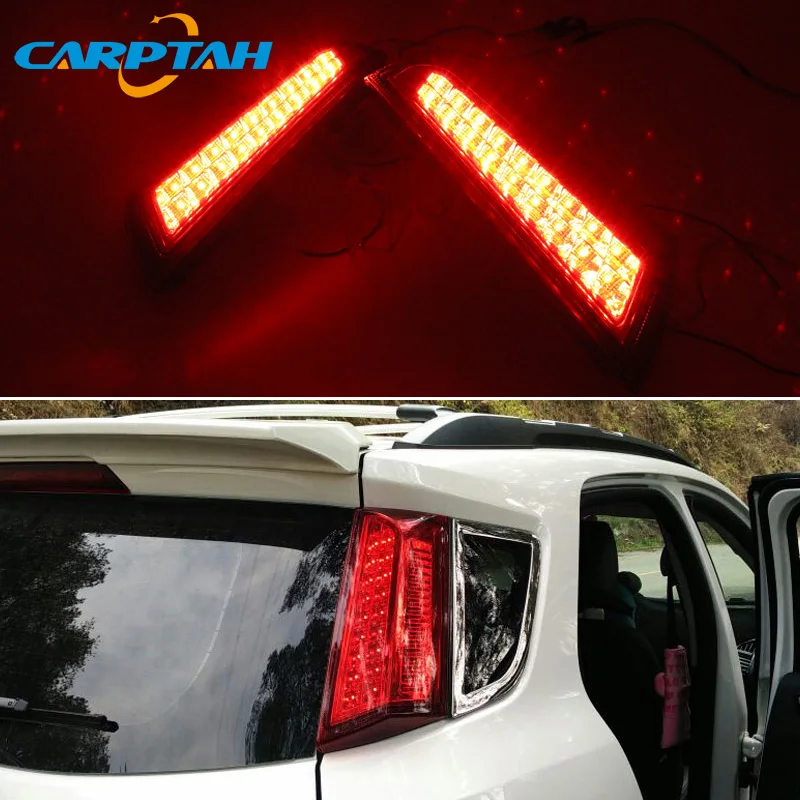 

2PCS For Ford Ecosport 2013 2014 2015 -2019 LED Rear Fog Lamp Car 12V Bumper Light Brake Light Reflector Rear Decoration Lamp