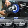5-10 Inches Car Waxing Polishing Sleeve Microfiber Polisher Pad Wash Buffer Waxing Sleeve Auto Body Care Cleaning Accessories 2