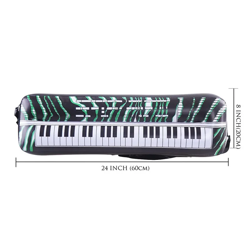 Inflatable Rock Star Party Props: Guitar, Saxophone, Keyboard & Piano Balloons