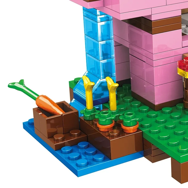 لعبة تعليمية لبناء منزل حيوان كرتوني 5