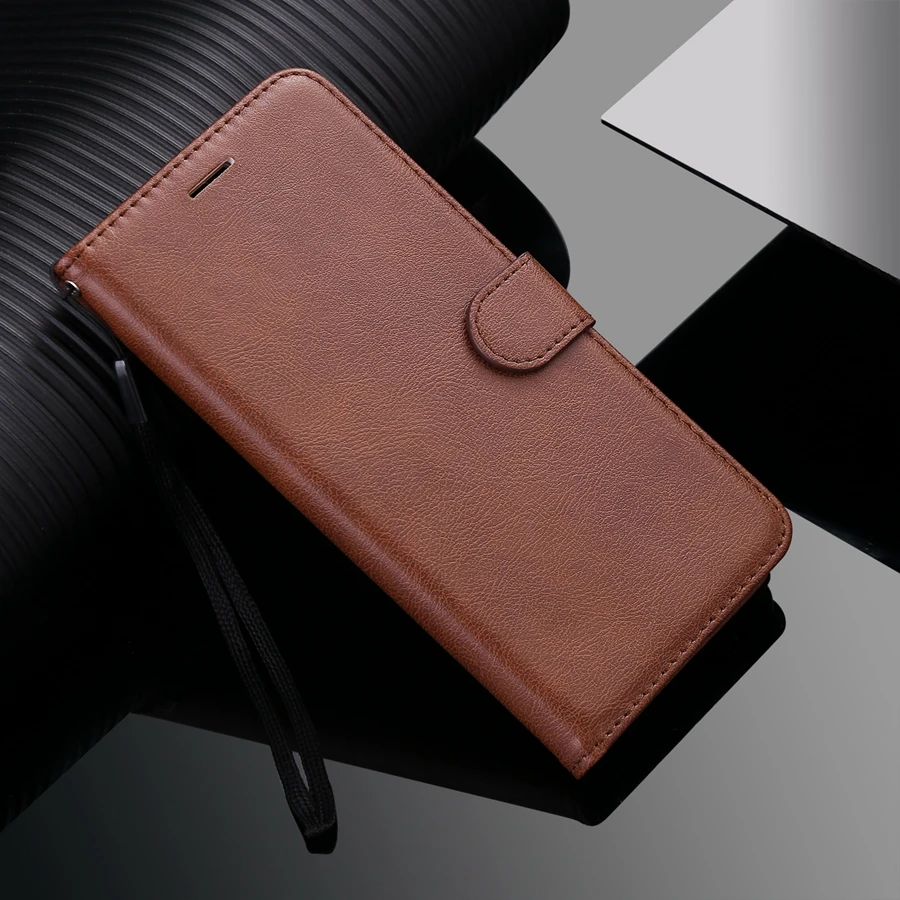 Leather Flip Wallet Card Case