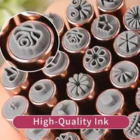 26pcs Nail Art Stamp Pen Set Floral Butterfly Pattern Nail Graffiti Pen Flower Painting Drawing Brush Stamp Pen Manicure Tools 1