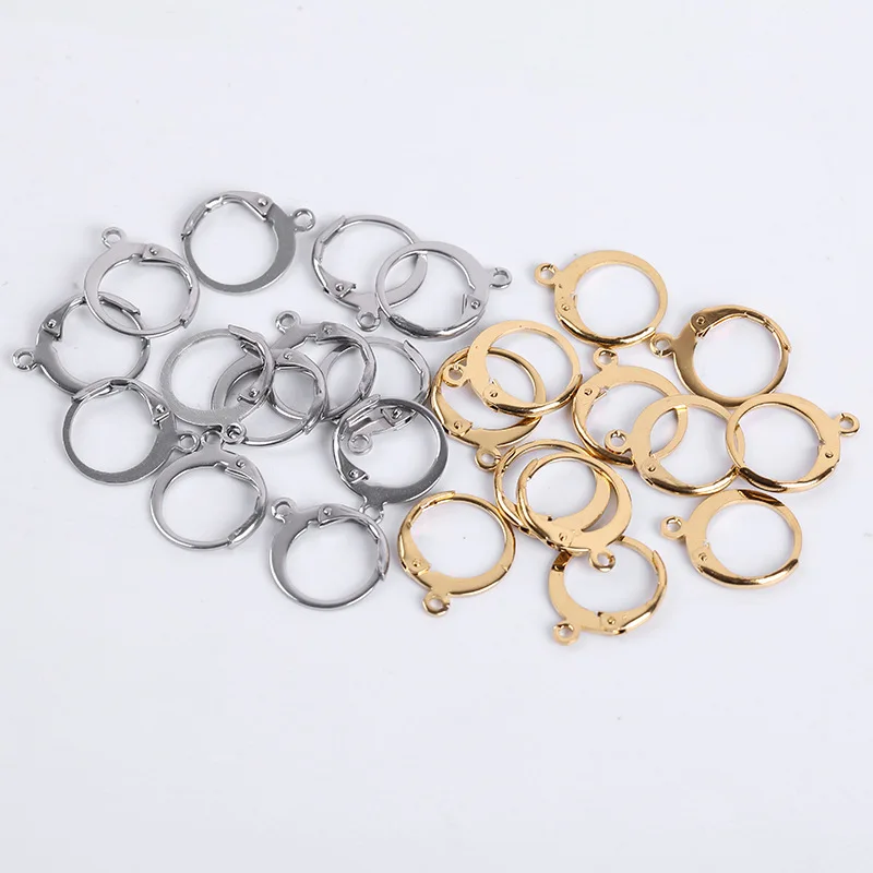 Earring Hoops for Jewelry Making, Round Beading Hoop Earrings, Earring  Hooks Hoops Wires for Jewelry Making (140 PCS)