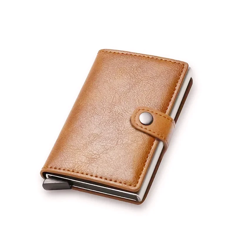 Slim Pop-Up Bifold Minimalist RFID-Blocking Men's Wallet