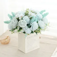 Peony Artificial Flowers High Quality Silk Roses