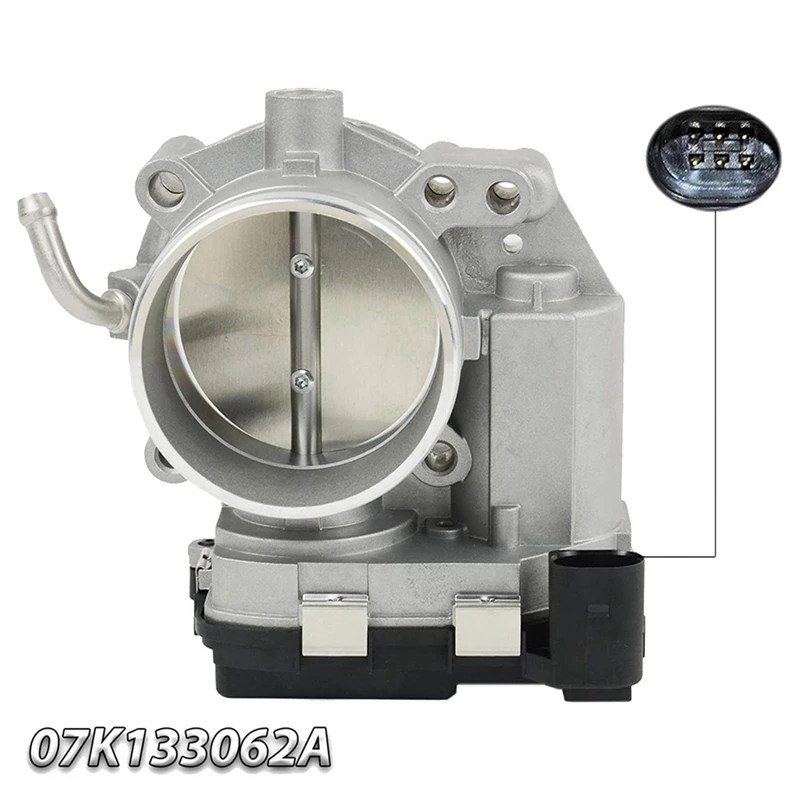 폭스 바겐 제타 비틀 골프 파사트 래빗 2.5L 133-2008 용 스로틀 바디 밸브 어셈블리 07K133062A 07K 2014 062A