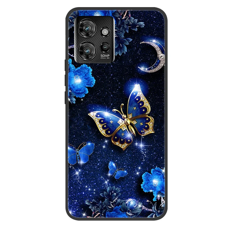 Shockproof Soft Silicone Bumper Coque Shell - Protective Back Cover