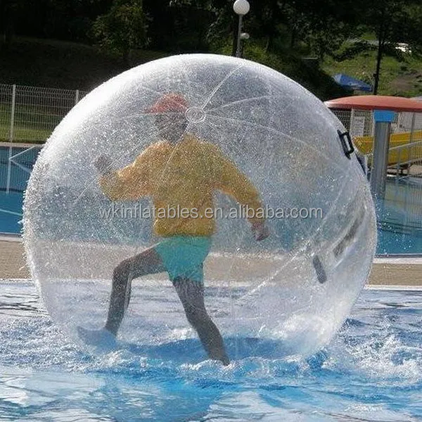 

PVC /TPU floating inflatable balls for people inside walk on water ball human bubble ball