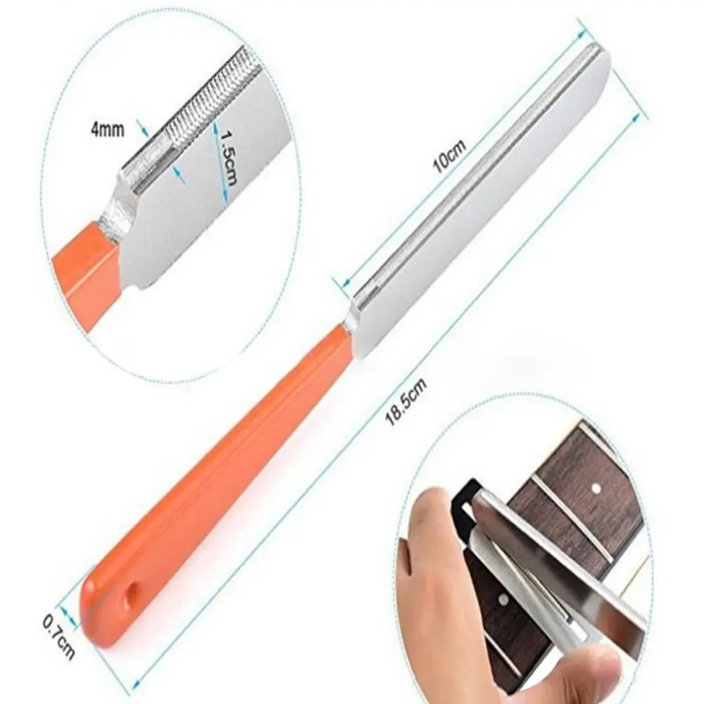 Guitar Fret Wire Sanding Stone Protector Kit 1/2/3PCS Finger Plate Radian Polishing DIY Luthier Tool Guitar Bass Parts&Accessory