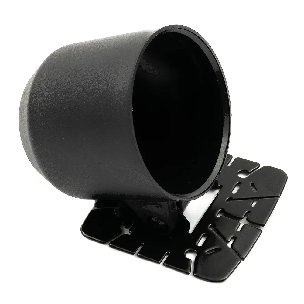 Holder Car Single Gauge 2inch 52mm Black Bracket Dashboard Cup Mount Bracket Plastic Removable With Stickers New car meters holder