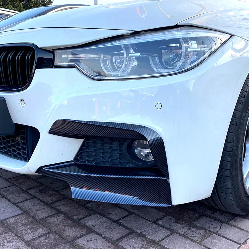 Frontspoiler Lippe & Canards Für BMW F30/F31 Sport (2012–2019) – Sportlicher Look, Hochwertiges ABS, Einfache Montage (Type B, Glänzend Schwarz) Frontspoiler Lippe & Canards Für BMW F30/F31 Sport (2012–2019) – Sportlicher Look, Hochwertiges ABS, Einfache Montage (Type B, Glänzend Schwarz)