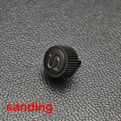 Stylish 7MM Watch Crown in Silver, Gold, and Rose Black - Premium Replacement Parts - NH35 (14 Matte)