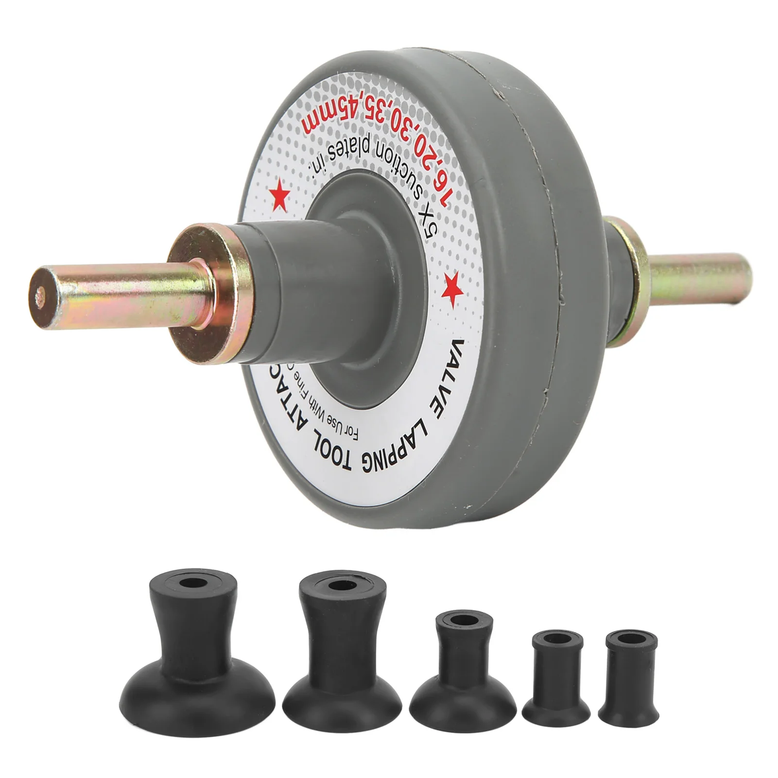Valve Lapping Tool Kit Valve Lapping Tool Kit With 5 Suction Plates 1000rpm To 1250rpm Universal For Grinding Small Engine