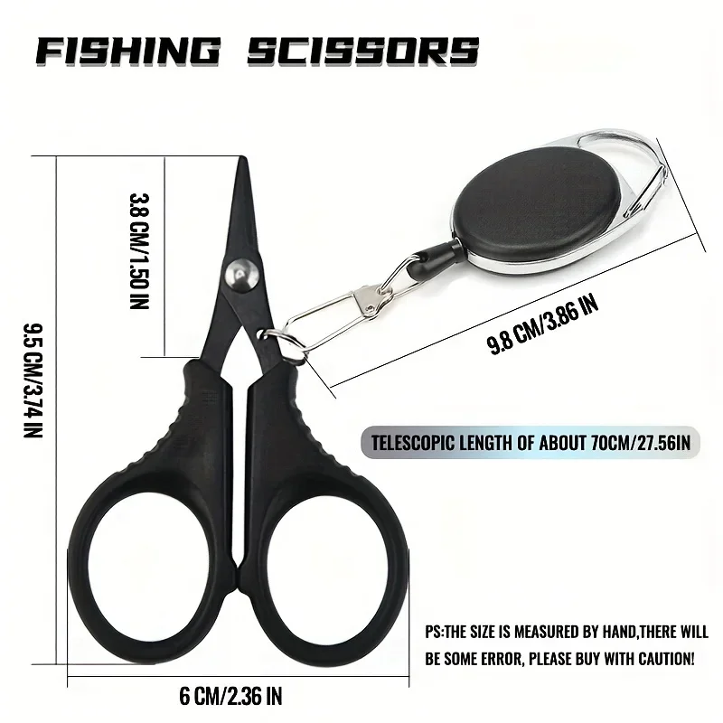 Shawto Titanium Coating Stainless Steel Fishing Scissor Plier