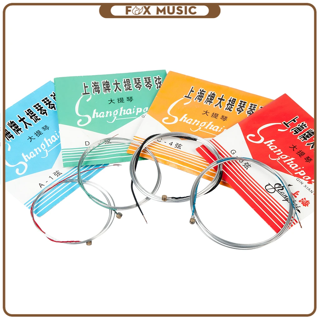 4/4 Cello String Shanghai Brand Cello Strings A D G C 4 Strings For
