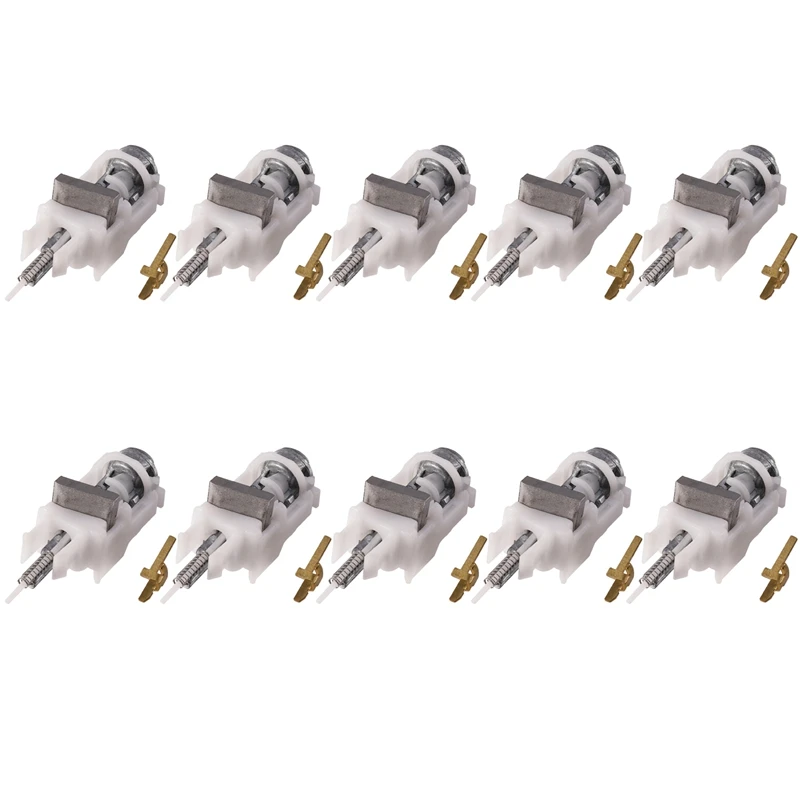 

10X Silver Ignition Lock Steering Column Ignition Switch Actuator Pin Assembly, For Jeep Chrysler Dodge 924-704 4690492