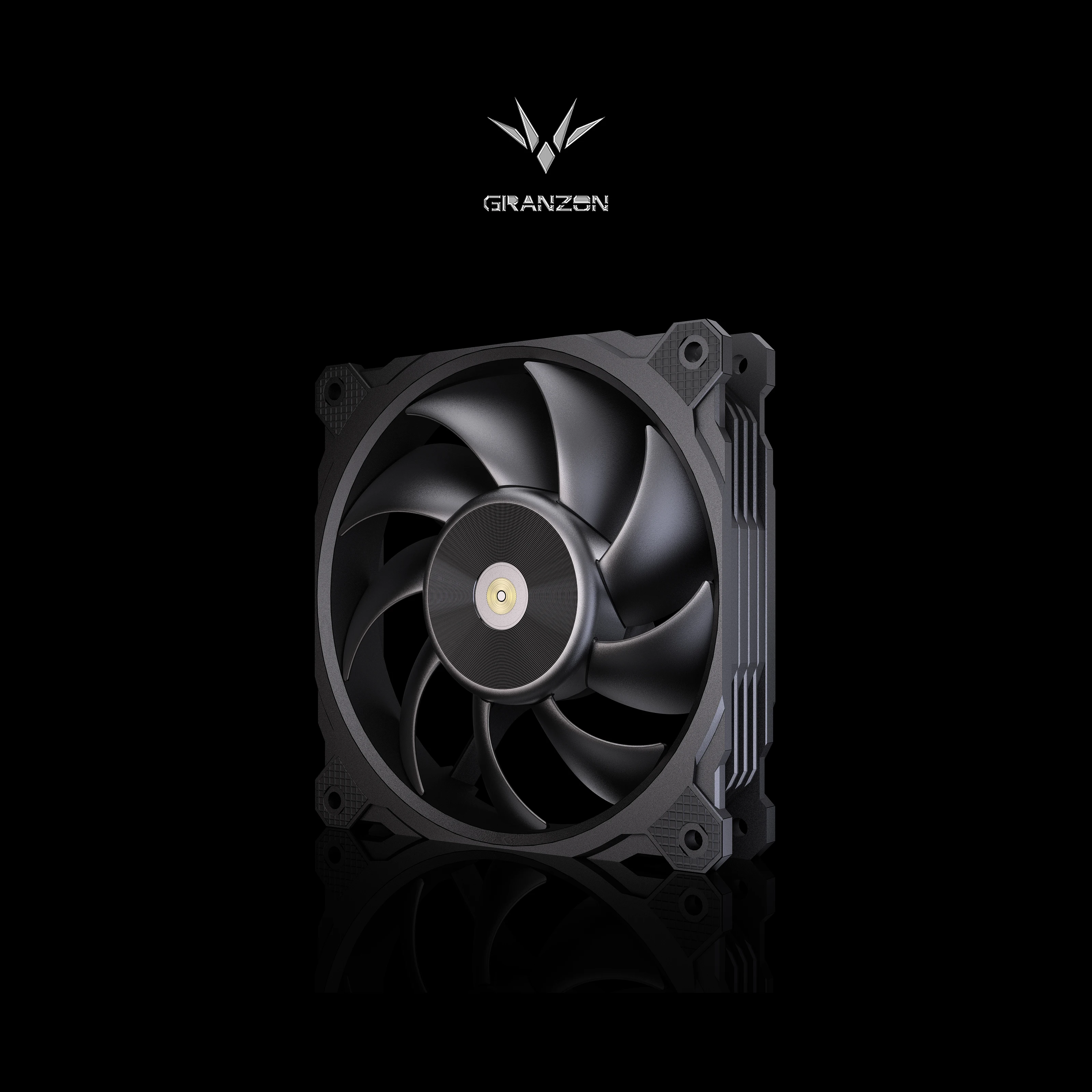 Granzon-ventilador do Radiador de Água Uso para pc Dissipador de Calor 3000rpm Suporte Pwm Ajustar Velocidade 120 mm pc Pcs Pcs - Imagem 3