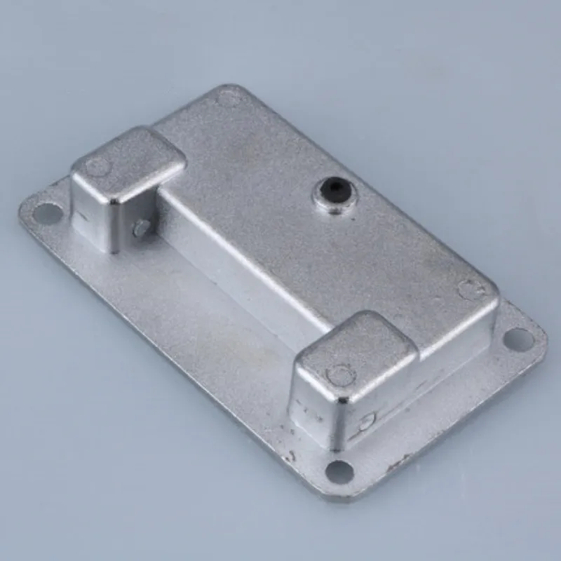 Zinc Alloy Recessed Pull Handle Container Handle Rectangle Shaped Recessed Folding Pull Grip 1pc