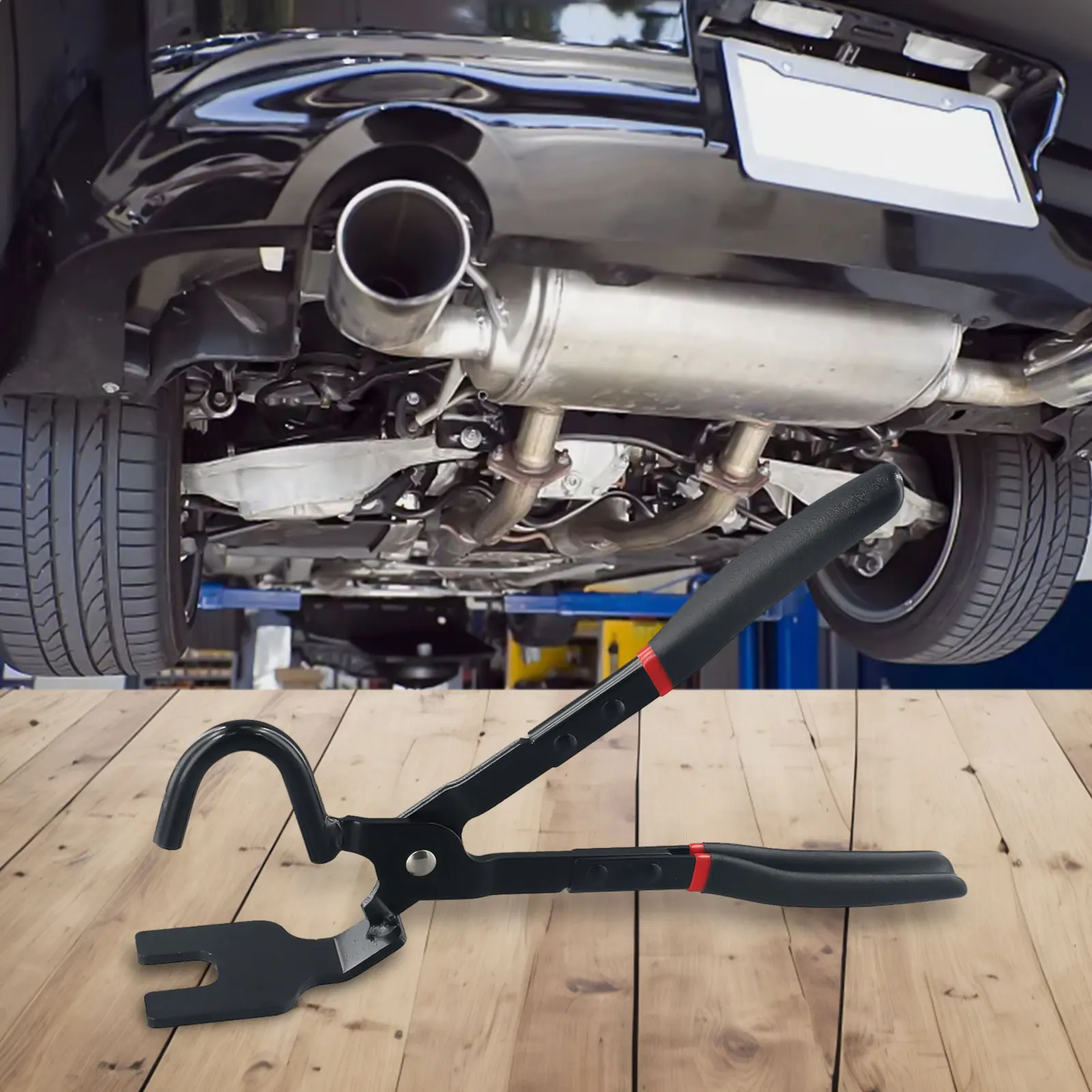 Car Removal Pliers Exhaust Hanger Brackets Rubber Hanger Support Removal Tool Clamp Disassembly And Assembly Tools Hand Tools