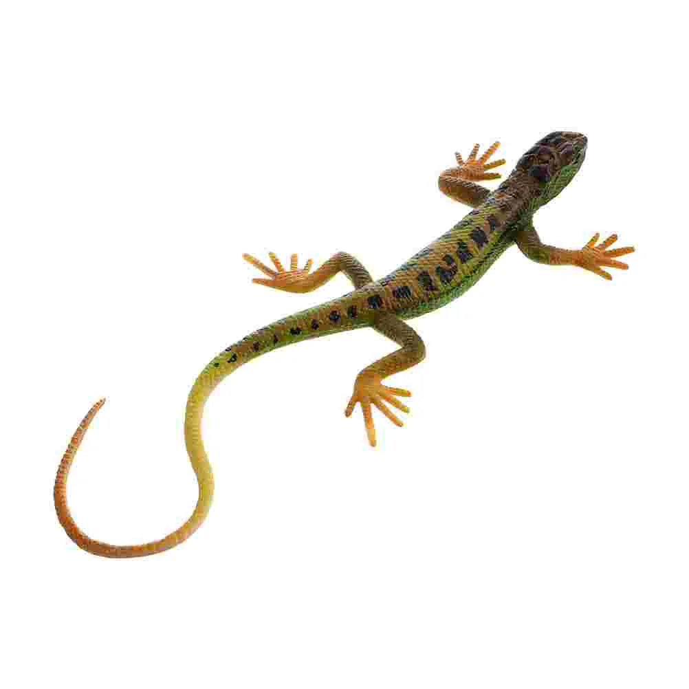 Tricky Toys Animal Recognizing Artificial Plaything Lizard Kids Educational Playthings Plastic Prop Children simulation lizard model kid toys figurine kids decor statue kids toys animal plastic playset