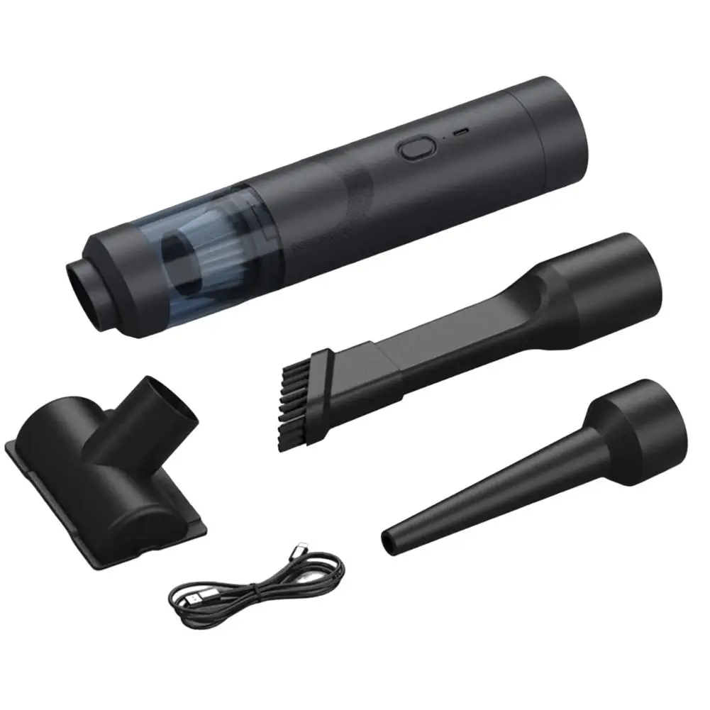 Cordless Car Vacuum Handheld Car Cleaner Automobile Maintenance 36.8*6.5*3.5cm One-Handed Operation 100W Power