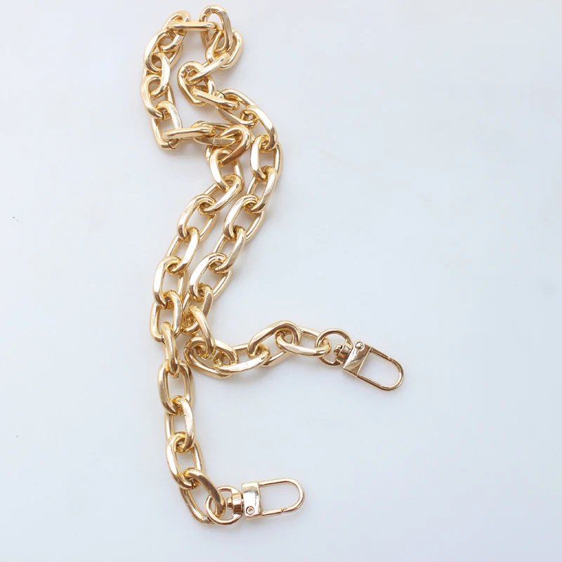 O Shape Aluminum Metal Chain Gold Purse Bag Chain Strap Metal Aluminum  Portable Bag Accessories Replacement Accessories Durable Stylish For  Rookies & White-collar Workers For Teen Girls Women College Students