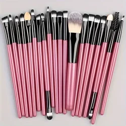 40 - Piece Professional Makeup Brush Set - Soft, Fluffy Brushes for Eyeshadow, Foundation, Blush, Eyeliner, and Face (Pink)