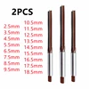 2PCS Hand Reamer 2.5mm/3.5/4.5/5.5/6.5/7.5/8.5/9.5/10.5/11.5/12.5/13.5/14.5/15.5/16.5/17.5/18.5mm CNC Milling Cutter Straight 1