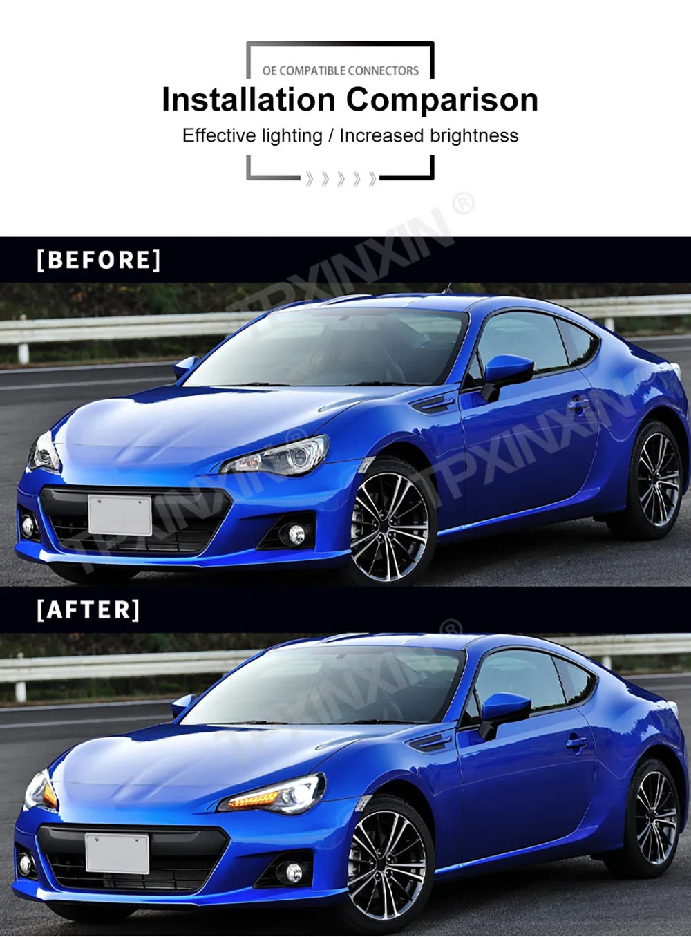Рисунок 2 - Фара головного света для Toyota 86 2012-2018