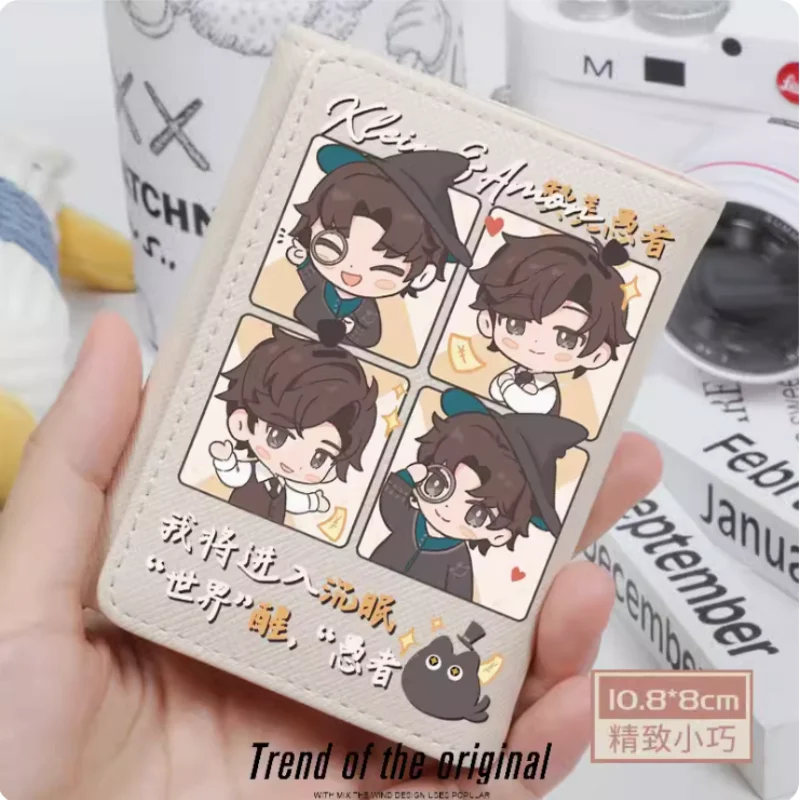 

Anime Lord of Mysteries Klein Moretti Fashion Wallets PU Purse Card Holder Hasp Money Bag Cosplay Gift B660