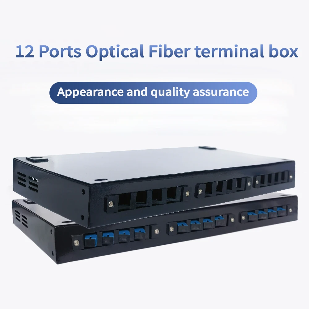 24/12 Ports Fiber Terminal Box with SC LC 4/8 ports Fiber Optical Patch Panel