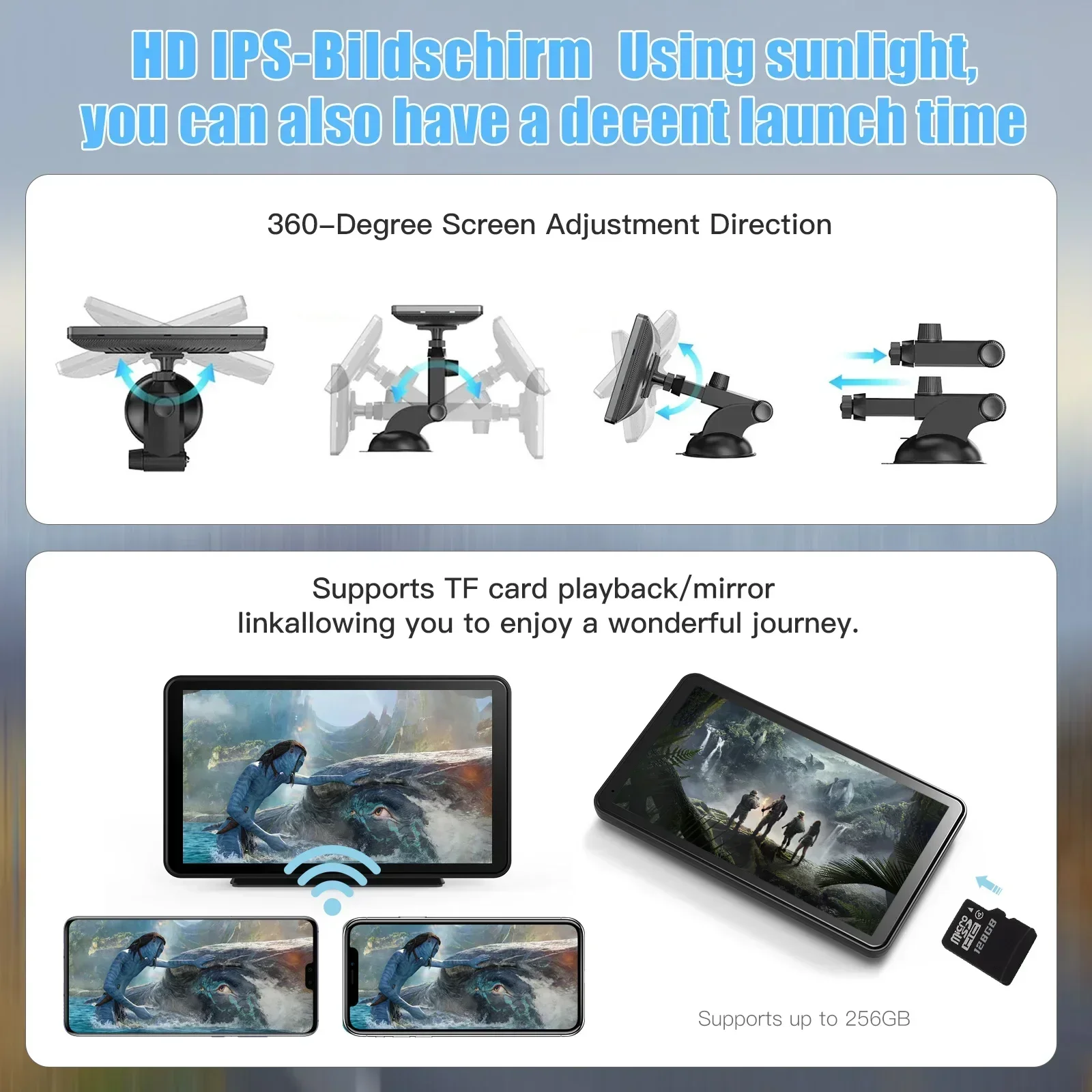 Universal 7-Inch Car Radio Video Player Wireless For CarPlay Android Car Touch Screen Suitable for BMW Volkswagen KIA