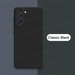 Square Liquid Silicone 360 Protective Phone Case - Samsung S23 Plus (MF Classic Black)