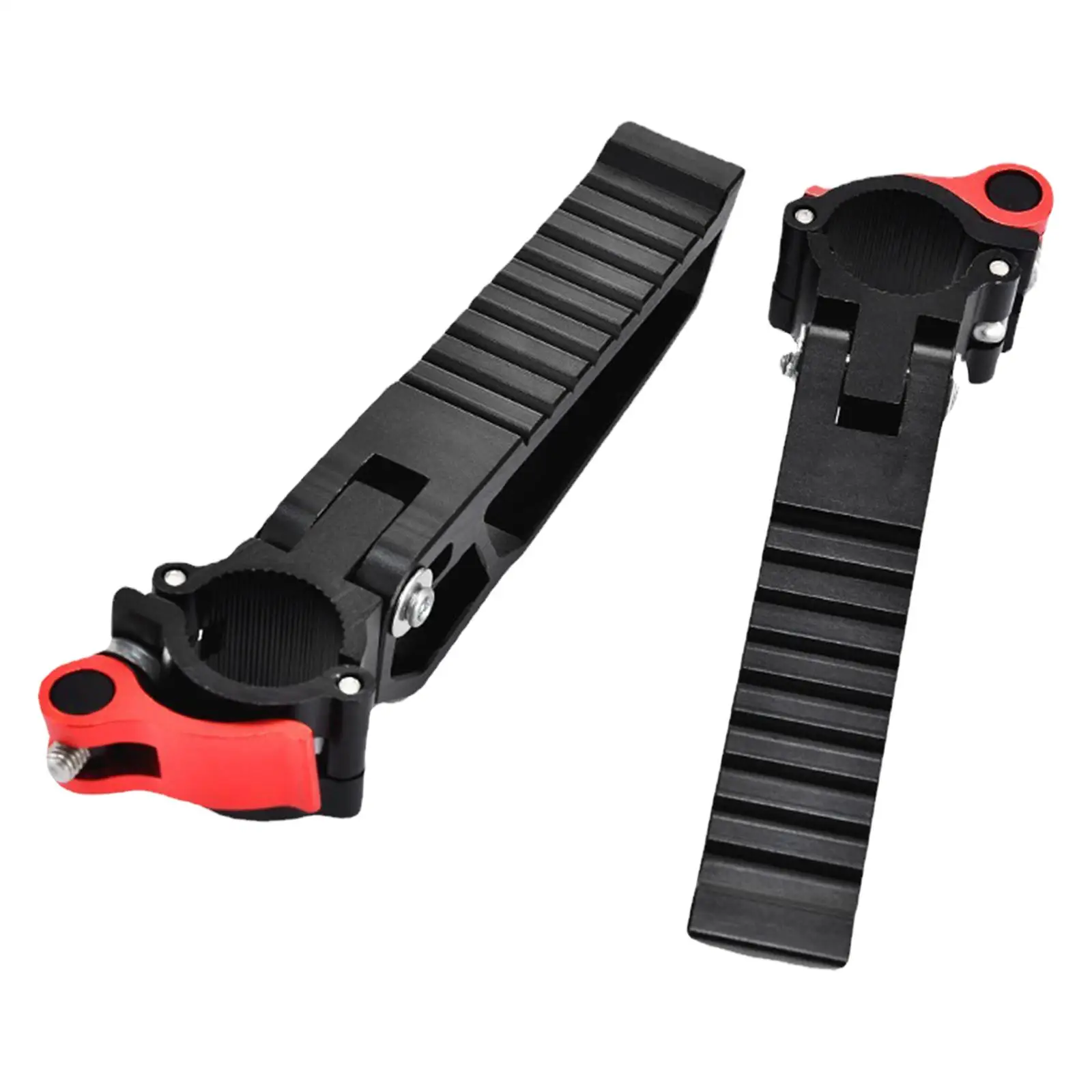 1 Pair Fishing Chair Pedal Adjustable Sturdy Aluminum Alloy Non Slip for Outdoor Camping Hiking Fishing Stool Accessories