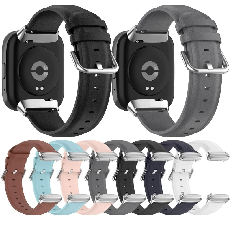 

Quick Release Smartwatch Strap Watch Belt Scratch-resistant PU Wristband Fashion Bracelet for Watch 3 Active/Lite