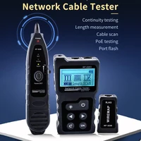 Noyafa NF-8209 internet cable tester LCD Display Measure Length cabl RJ45 Cable Tracker utp multifunctional tester Network Tool 1