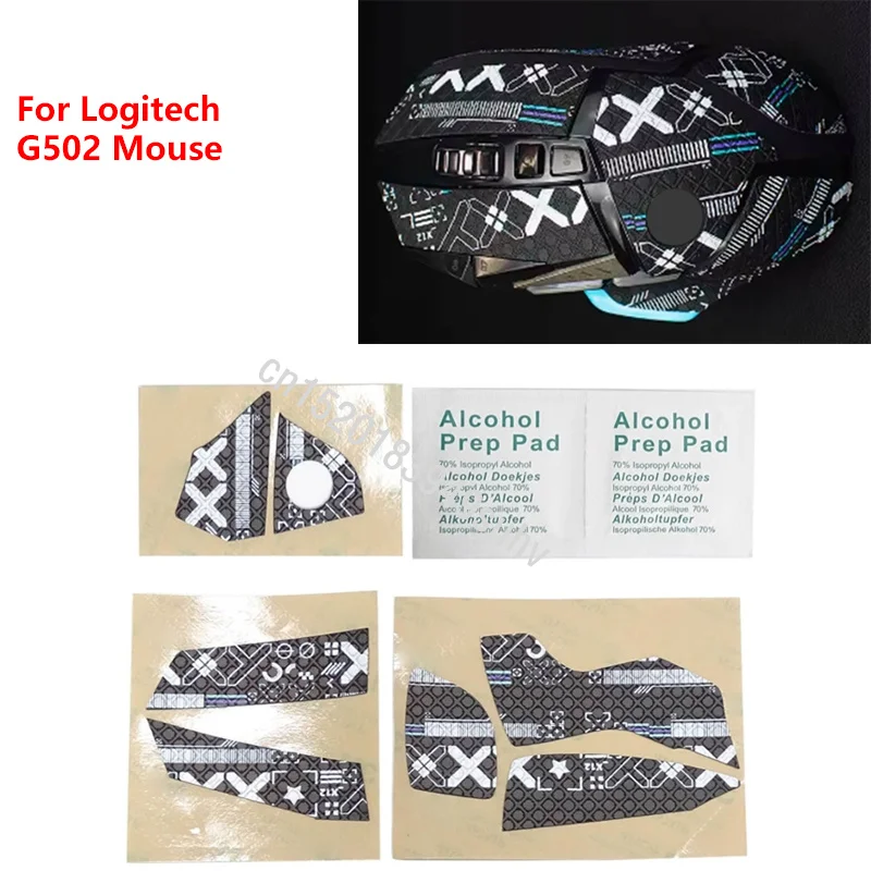 Sweat-Proof Mouse Grip Decals for Enhanced Gaming Precision