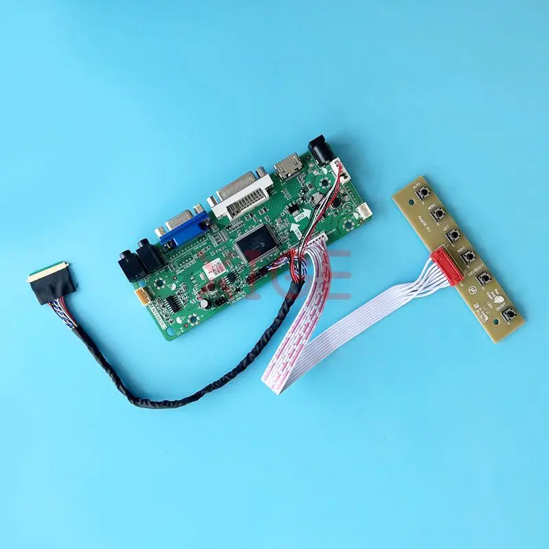 

Плата контроллера ЖК-драйвера подходит для Φ/301 14 "40-Pin LVDS Kit DIY 1600*900 HDMI-совместимый монитор ноутбука DVI VGA Audio