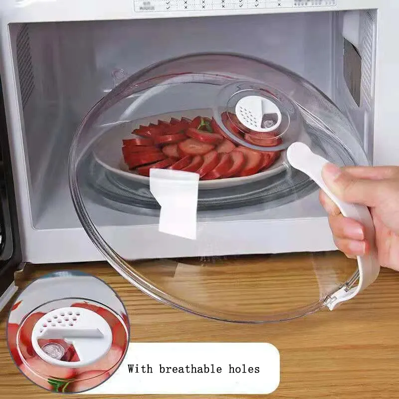 Food Cover [Hot ] Microwave Splash Proof Cover, High Temperature Food Heating Cover, Food Preservation Oil Proof Cover food cover,microwave cover