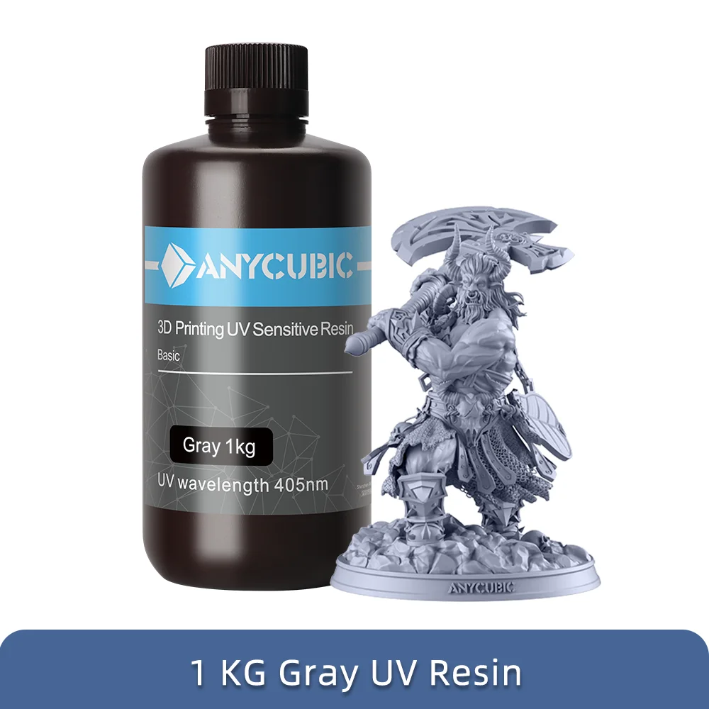 ANYCUBIC High Transparency UV Resin 405nm Photopolymer Resin Long-lasting  Clarity for Photon MONO X 3d Printing Clear Materials - AliExpress